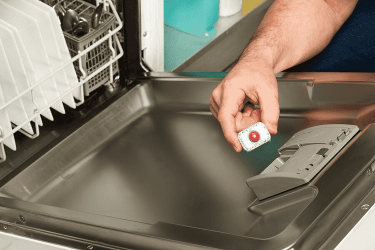 using dishwasher tablet